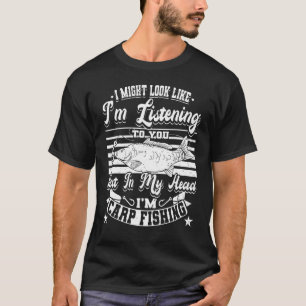 Ich sehe vielleicht so aus, als würde ich Karpfen T-Shirt