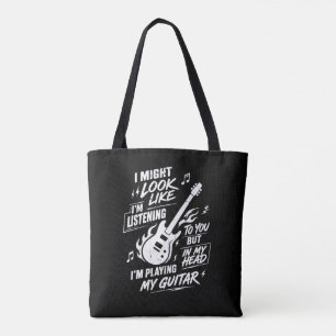 Ich sehe vielleicht so aus, als würde ich zuhören  tasche