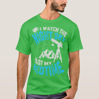 Ich sehe, wie der nächtliche Himmel meine Schlafze T-Shirt