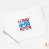 Ich sehne mich nach Bern Ovaler Aufkleber (Umschlag)