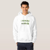 Ich-sein-Musik-Limon-grün-schwarz Hoodie (Vorne ganz)