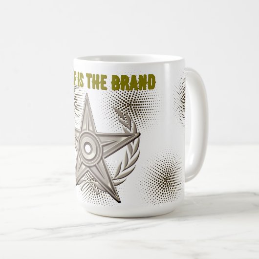 ICH SELBST IST DIE MARKE KAFFEETASSE (VorderseiteRechts)