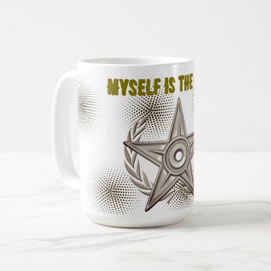 ICH SELBST IST DIE MARKE KAFFEETASSE (Vorderseite Links)