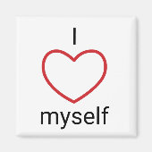 Ich selbst Liebe Magnet (Vorne)