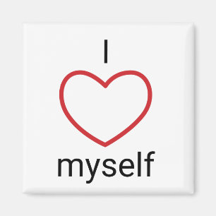 Ich selbst Liebe Magnet