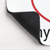 Ich selbst Liebe Mousepad (Ecke)
