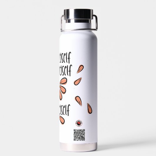 Ich selbst Liebe Trinkflasche (Rückseite)