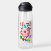 Ich selbst Liebe Trinkflasche (Rückseite)