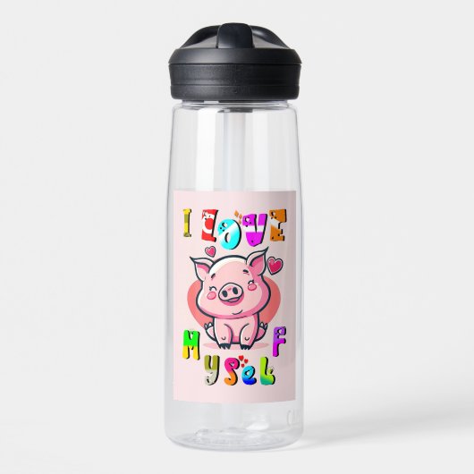 Ich selbst Liebe Trinkflasche (Vorne)