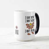 Ich selbst Liebe Verwandlungstasse (VorderseiteRechts)