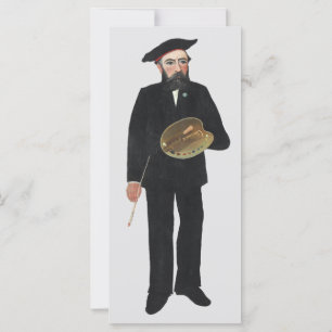 Ich selbst Portrait Landscape 1890, Henri Rousseau