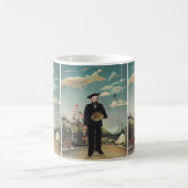 Ich selbst Portrait Landscape 1890, Henri Rousseau Kaffeetasse (Mittel)