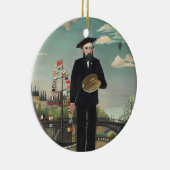 Ich selbst Portrait Landscape 1890, Henri Rousseau Keramik Ornament (Rechts)