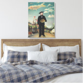Ich selbst Portrait Landscape 1890, Henri Rousseau Leinwanddruck (Insitu (Schlafzimmer))