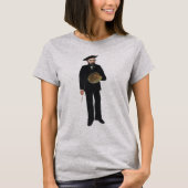 Ich selbst Portrait Landscape 1890, Henri Rousseau T-Shirt (Vorderseite)
