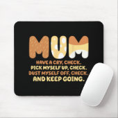 Ich selbst. Staub mich ab. Und Behielt, sich zu fr Mousepad (Mit Mouse)