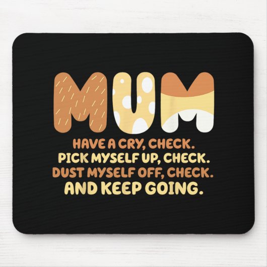Ich selbst. Staub mich ab. Und Behielt, sich zu fr Mousepad (Vorne)