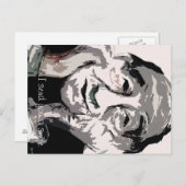 Ich sende dir ein Lächeln Postkarte (Vorne/Hinten)