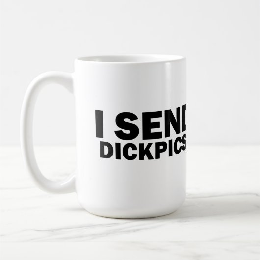 Ich sende Fdickpics Kaffeetasse (Links)