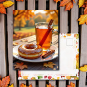 Ich sende Ihnen Herbstgrüße Postkarte