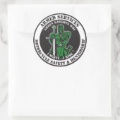 Ich serviere... ich fahre Aufkleber (Tasche)