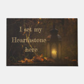 Ich Set mein Hearthstone Fußmatte (Vorderseite)