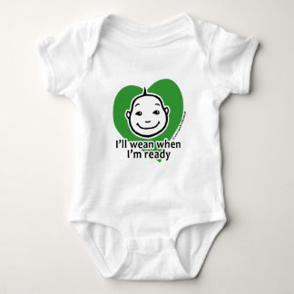 Ich setze ab, wenn ich bereit bin baby strampler