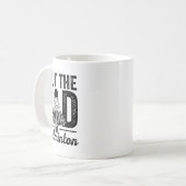 Ich setze das Böse in den Badminton Player-Shuttle Kaffeetasse (Vorderseite Links)