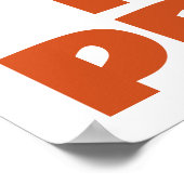 Ich setze den Rince in die Prinzessin | Red Hair I Poster (Ecke)