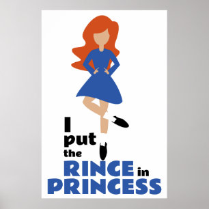 Ich setze den Rince in die Prinzessin   Red Hair I Poster