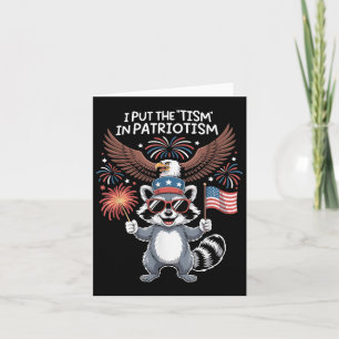 Ich setze den Tismus in den Patriotismus Athletic  Karte
