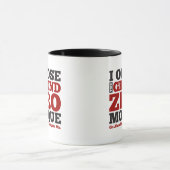 Ich setze der Bodennullpunkt-Moschee entgegen Tasse (Zentrum)