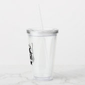 "Ich setze dir einen Zauber. Acryltrinkbecher (Links)