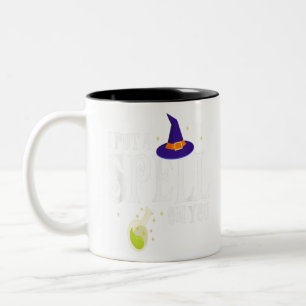 Ich setze dir einen Zauber auf das Coole HexenHall Zweifarbige Tasse