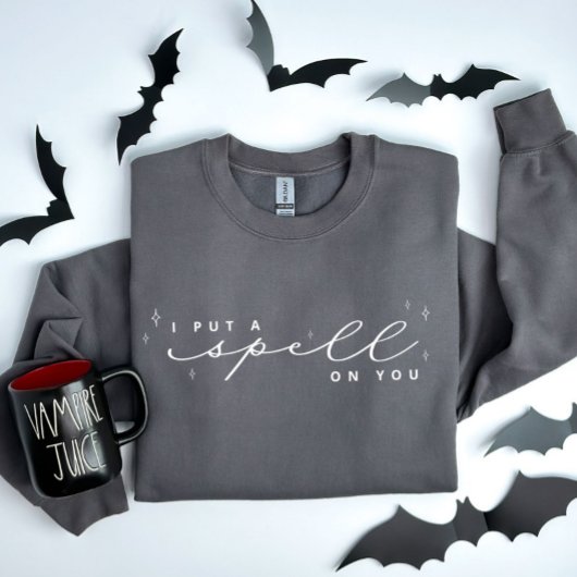 Ich setze dir einen Zauber auf dein Halloween-Swea Sweatshirt