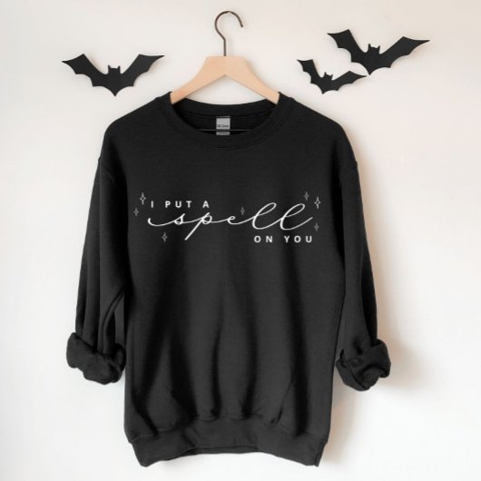 Ich setze dir einen Zauber auf dein Halloween-Swea Sweatshirt