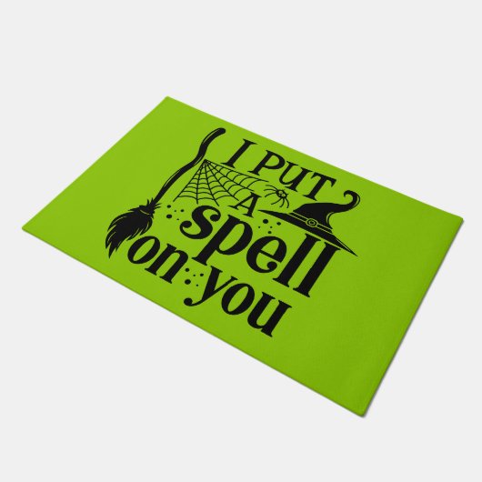 "Ich setze dir einen Zauber. Fußmatte (Schrägansicht)