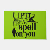 "Ich setze dir einen Zauber. Fußmatte (Vorderseite)
