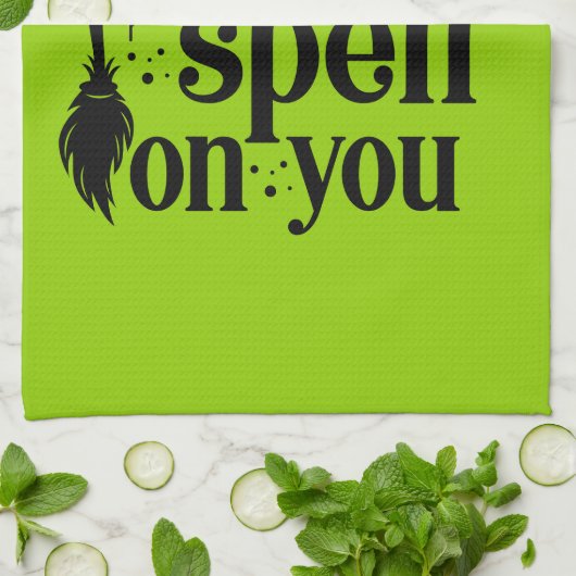 "Ich setze dir einen Zauber. Geschirrtuch (Gefaltet)