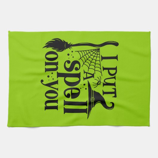 "Ich setze dir einen Zauber. Geschirrtuch (Horizontal)