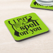 "Ich setze dir einen Zauber. Getränkeuntersetzer (Linke Seite)