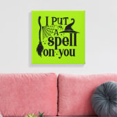 "Ich setze dir einen Zauber. Leinwanddruck (Insitu (Wohnzimmer))