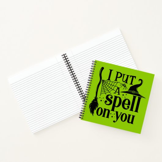 "Ich setze dir einen Zauber. Notizblock (Innenseite)