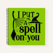 "Ich setze dir einen Zauber. Notizblock (Vorderseite)