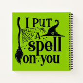 "Ich setze dir einen Zauber. Notizblock (Rückseite)