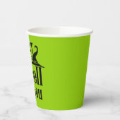 "Ich setze dir einen Zauber. Pappbecher (Links)