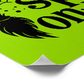 "Ich setze dir einen Zauber. Poster (Ecke)