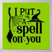 "Ich setze dir einen Zauber. Poster (Vorne)