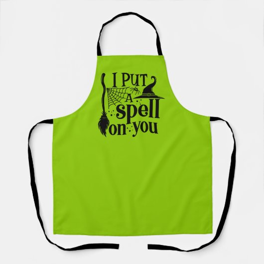 "Ich setze dir einen Zauber. Schürze (Vorderseite)