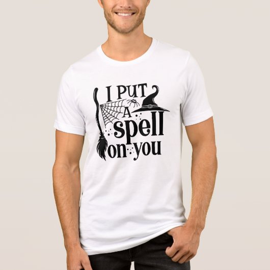 "Ich setze dir einen Zauber. Tri-Blend Shirt (Vorderseite)